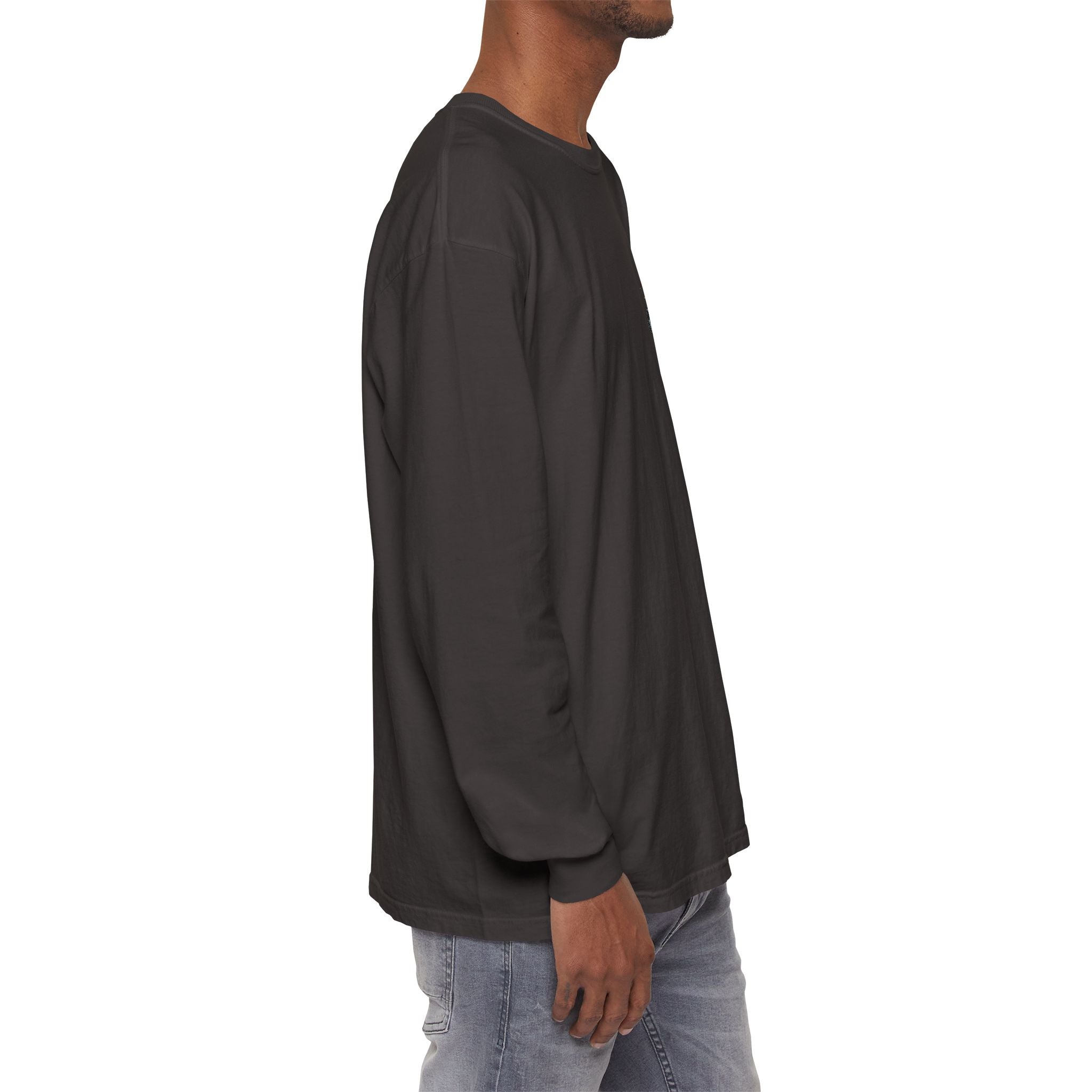 I Survived 2020 — "Please Stand By" Test Pattern Tee Summer Premier Unisex Garment-Dyed Long Sleeve T-Shirt