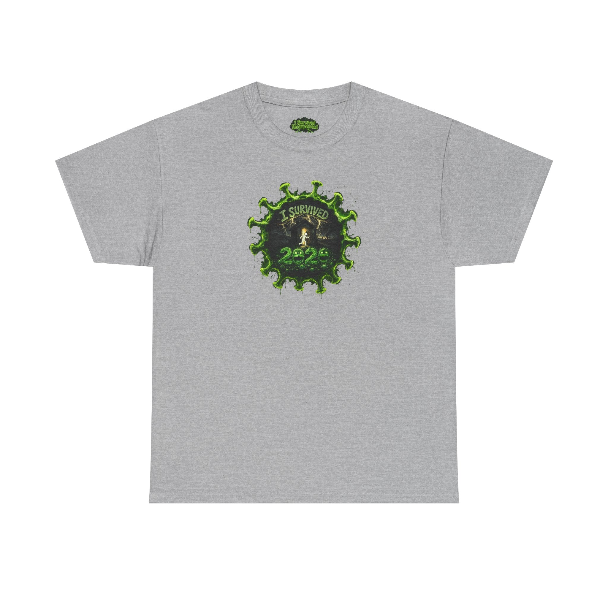 I Survived 2020 — PANDEMIC S1:E4: Director's Cut "Mask Madness" Unisex Heavy Cotton Tee
