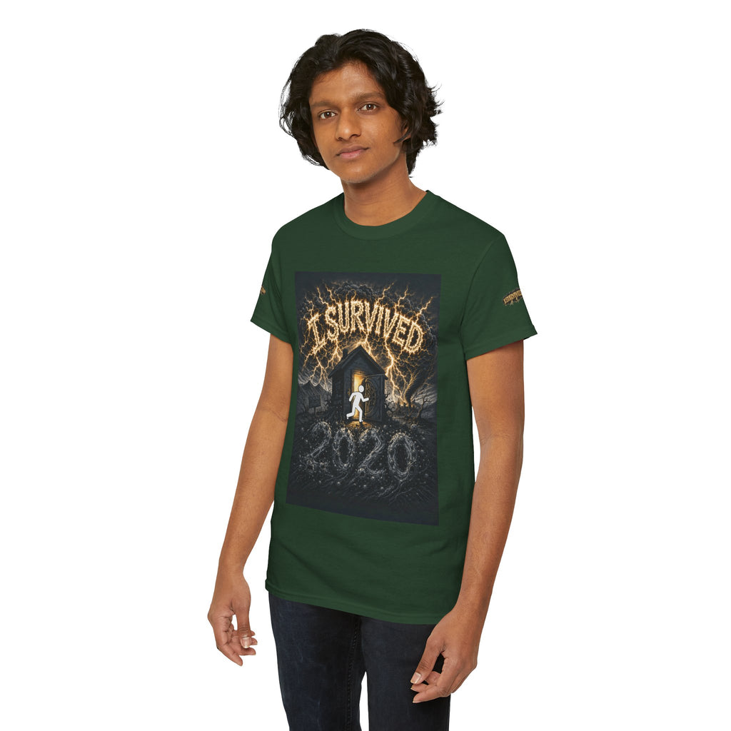 I Survived 2020 — Original PILOT Design: Special Edition Unisex Heavy Cotton Tee