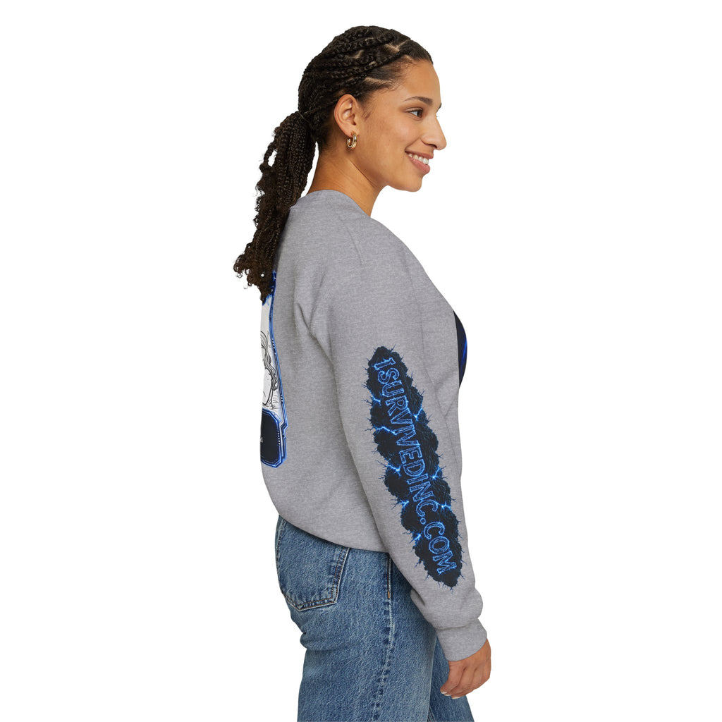 I Survived 2020 — LOCKDOWN S3:E2: Special Edition "Dating Under Lockdown" Unisex Heavy Blend™ Crewneck Sweatshirt