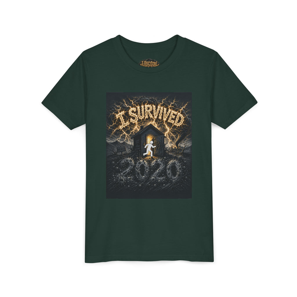I Survived 2020 — Original Design Teaser Tee | Season 1 Premiere Drop Youth Short Sleeve Tee (SPECIAL EDITION)