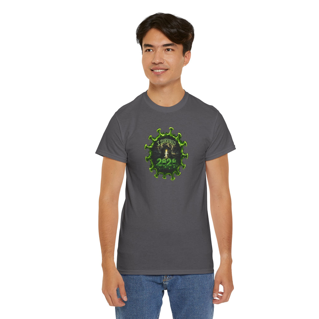 I Survived 2020 — PANDEMIC S1:E3: Director's Cut "The Jab!" Unisex Heavy Cotton Tee