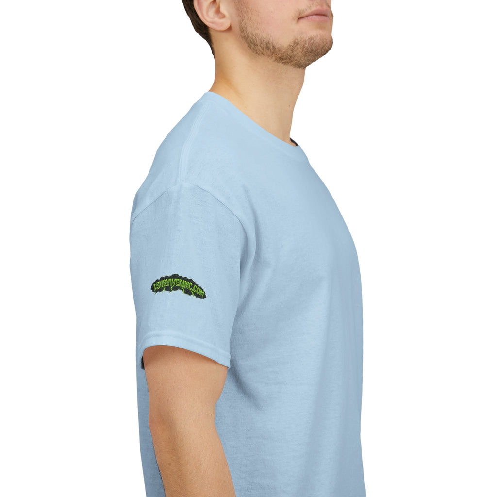 I Survived 2020 — "Please Stand By" Test Pattern Toxic Signal Tee Special Edition Summer Premiere Unisex Heavy Cotton Tee