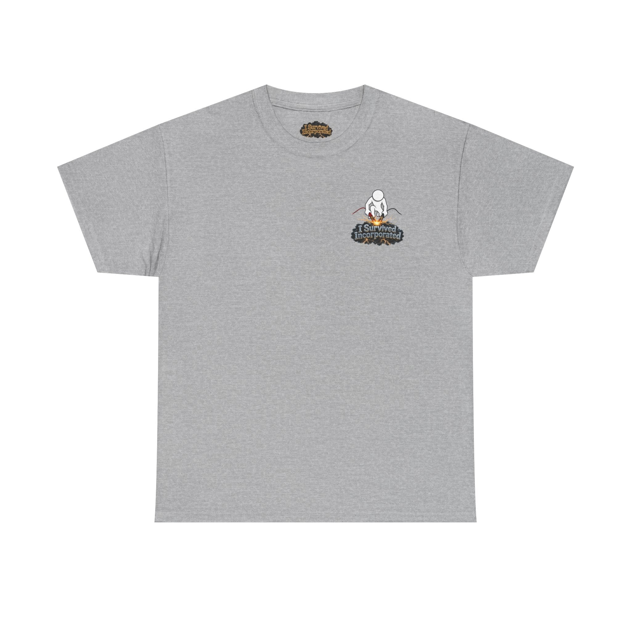 I Survived 2020 — "Please Stand By" Test Pattern Tee Summer Premier Unisex Heavy Cotton Tee