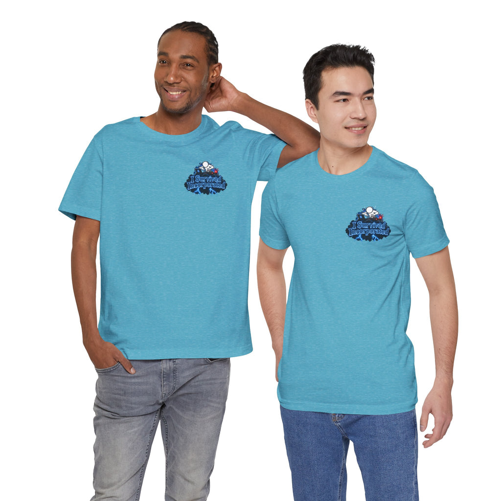 I Survived 2020 — "Please Stand By" Test Pattern Tee Lockdown Summer Exclusive Unisex Jersey Short Sleeve Tee