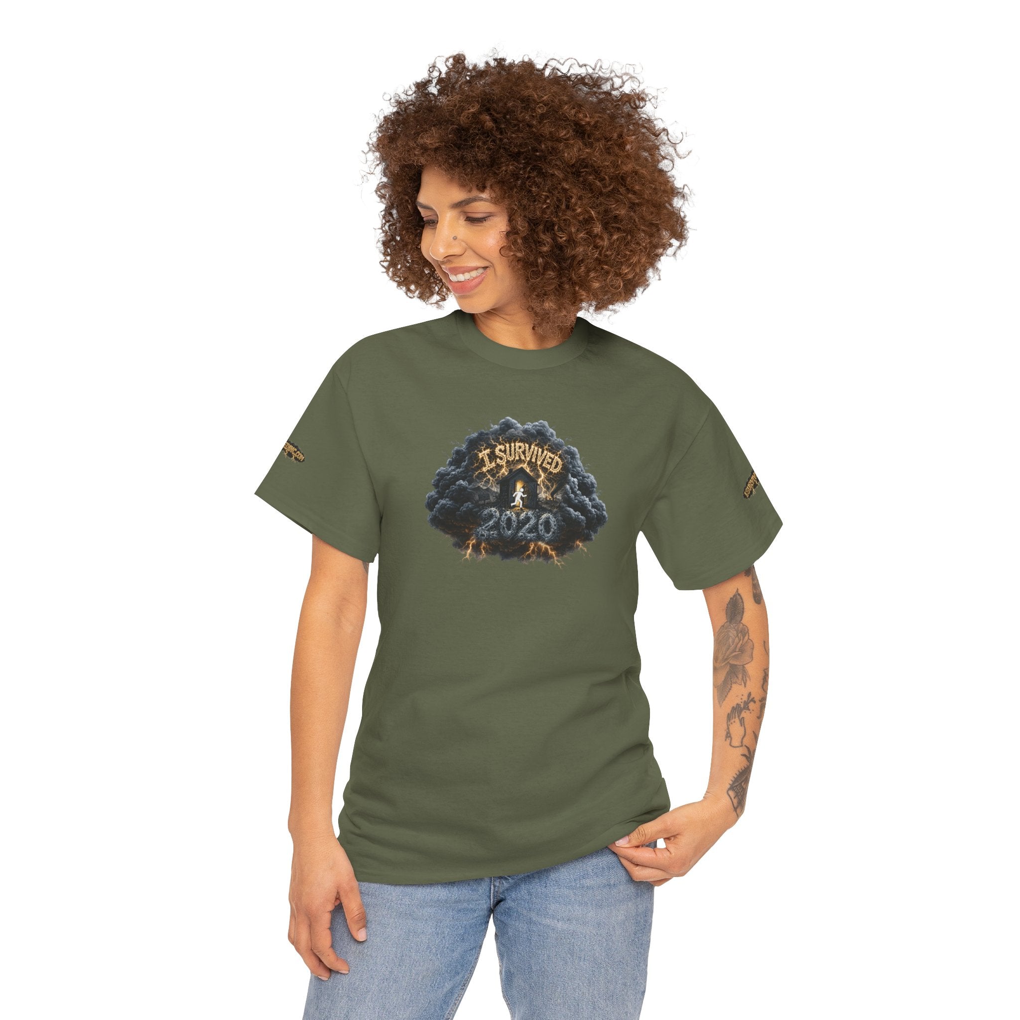 I Survived 2020 — Original PILOT Design: Director's Cut Special Edition Unisex Heavy Cotton Tee