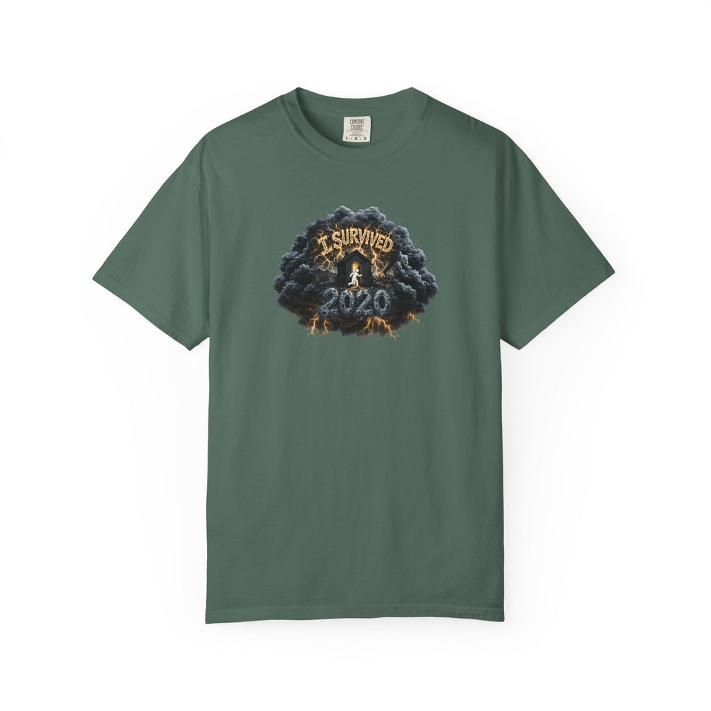 I Survived 2020 — Original PILOT Design: Director's Cut Unisex Garment-Dyed T-shirt