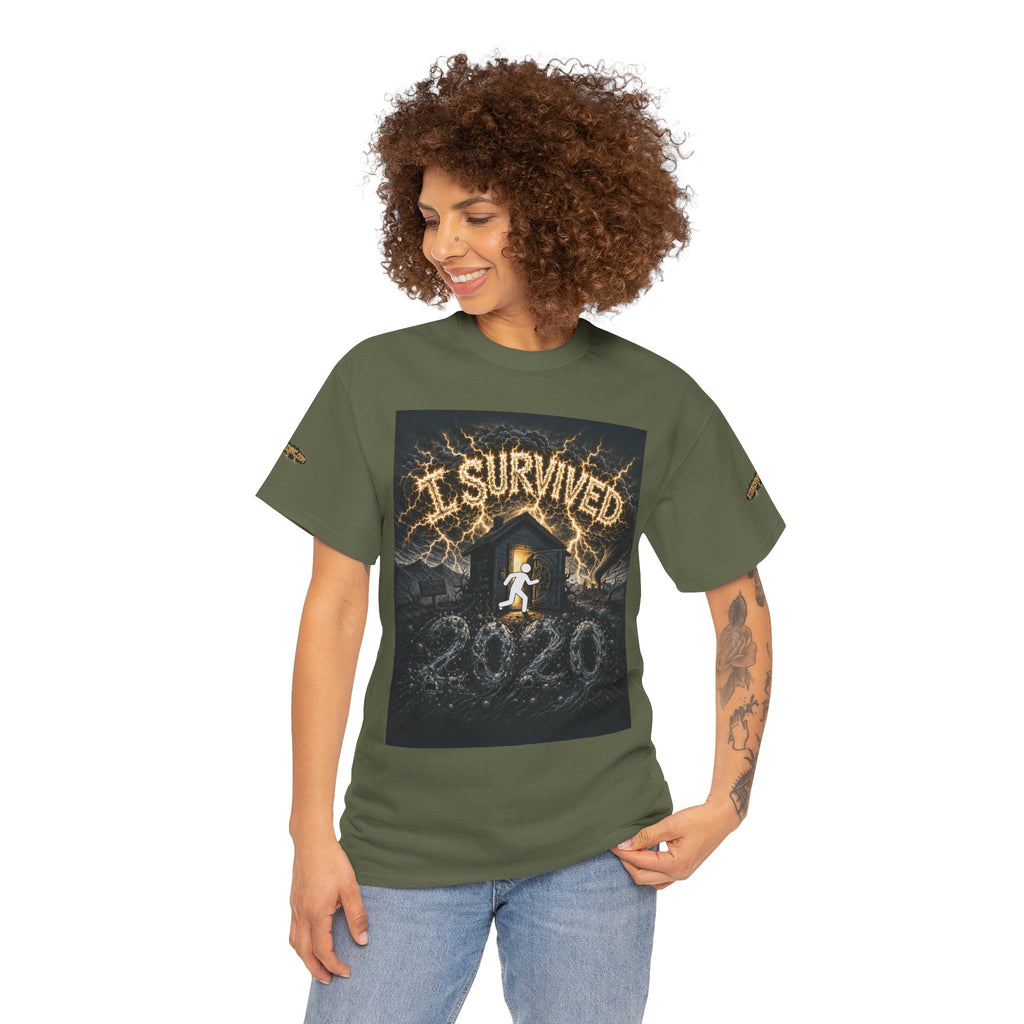 I Survived 2020 — Original Design Teaser Tee | Season 1 Premiere Drop Unisex Heavy Cotton Tee (SPECIAL EDITION)