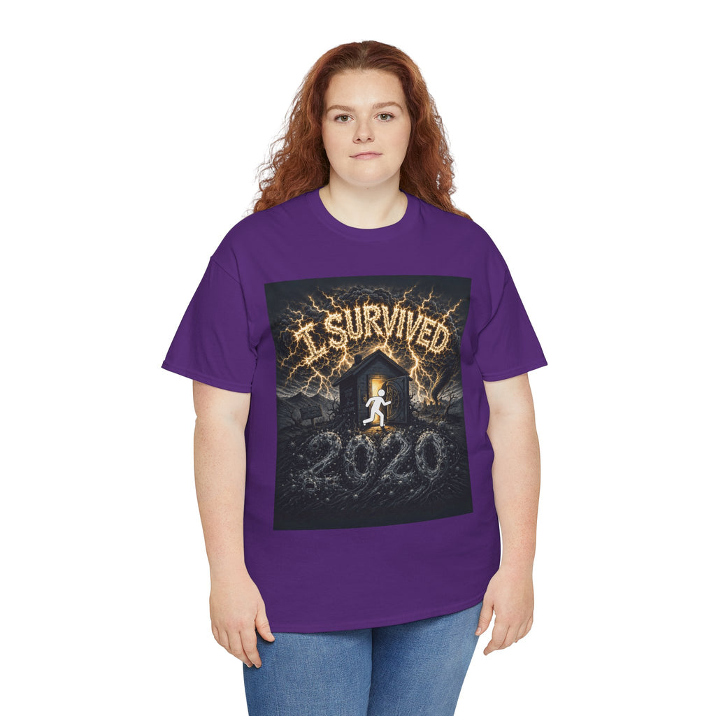 I Survived 2020 — Original PILOT Design Unisex Heavy Cotton Tee