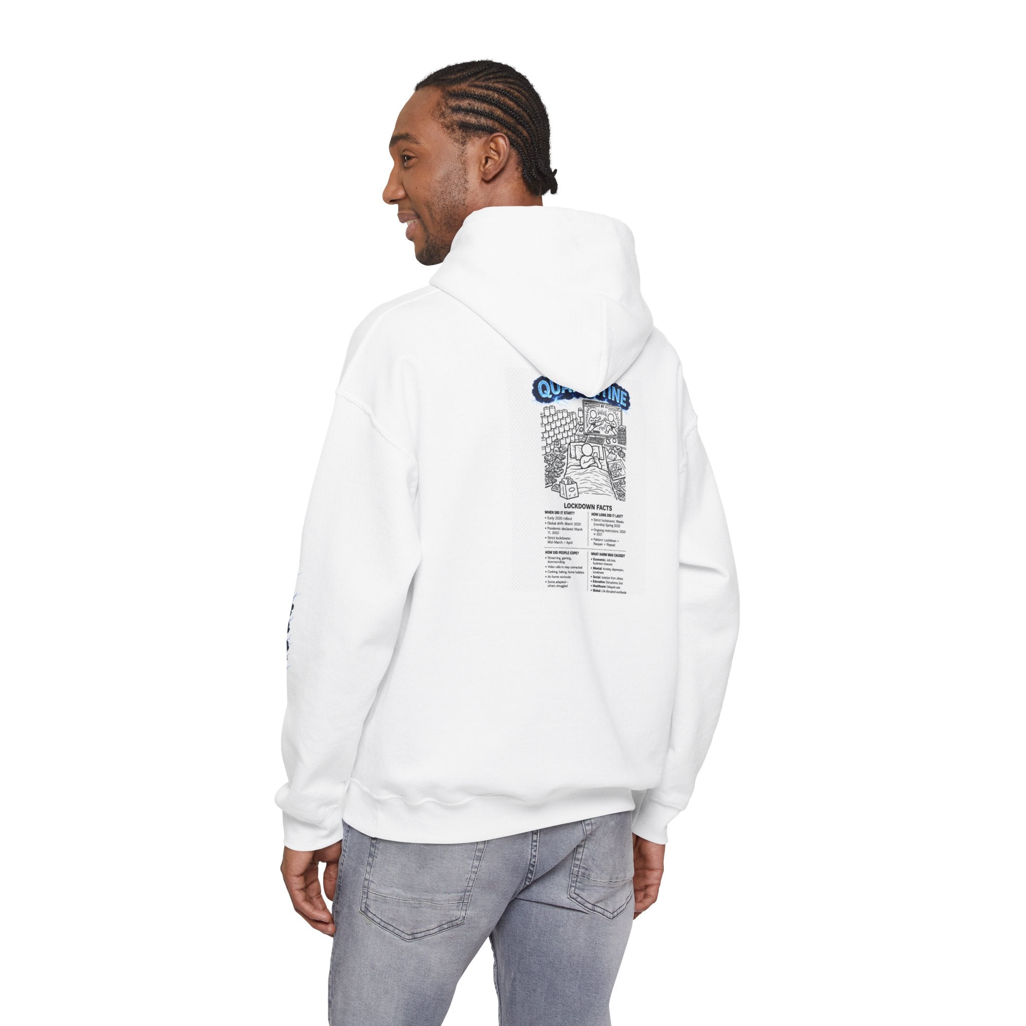 I Survived 2020 — Director's Cut S3:E1 "Quarantine" | Lockdown Edition Documentary Hoodie Sweatshirt