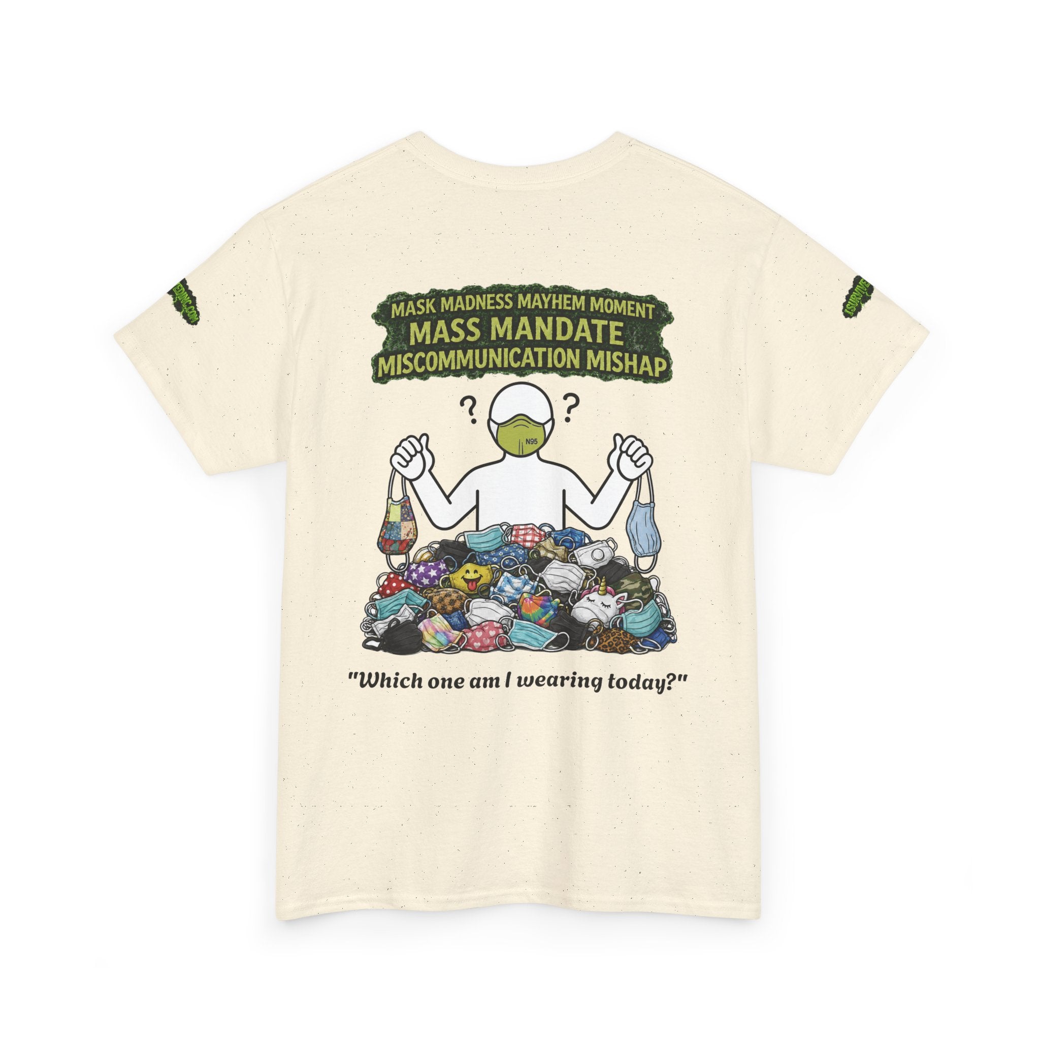 I Survived 2020 — Director's Cut S1:E4 "Mask Madness Mayhem Moment" | Pandemic Edition Unisex Heavy Cotton Tee (SPECIAL EDITION)