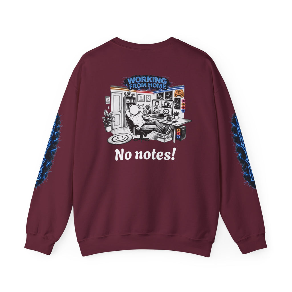 I Survived 2020 — Director's Cut S3:E4 "Working From Home" | Mid-Season Finale Pt. 1 | Lockdown Edition Documentary Unisex Heavy Blend™ Crewneck Sweatshirt