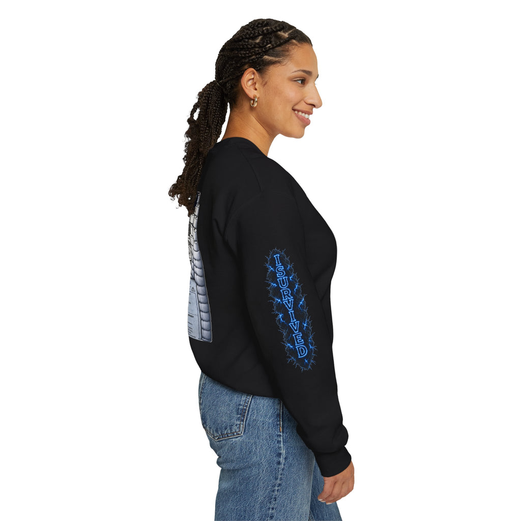 I Survived 2020 —  LOCKDOWN S3:E1: Director's Cut Special Edition "Quarantine" Unisex Heavy Blend™ Crewneck Sweatshirt