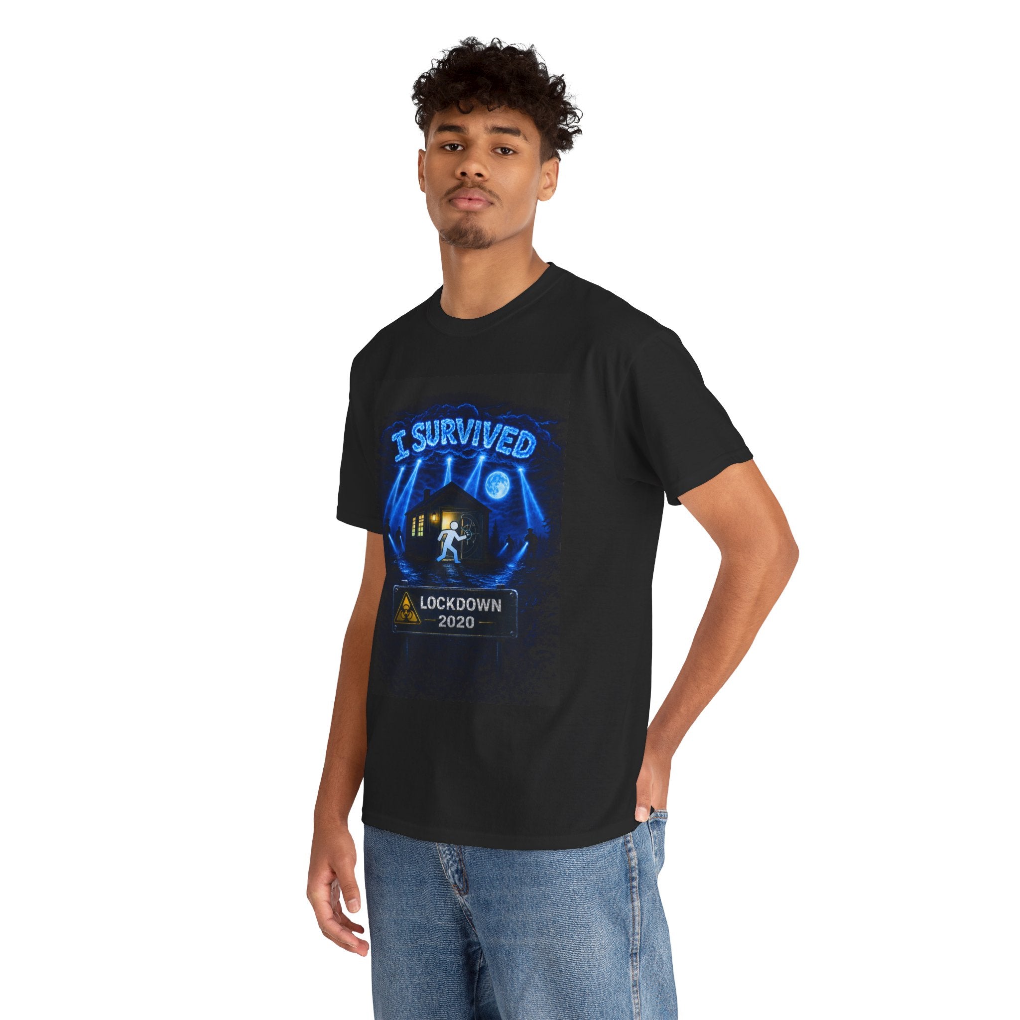Copy of  I Survived 2020 — S3:E1 "Quarantine" | Lockdown Edition Documentary Unisex Heavy Cotton Tee
