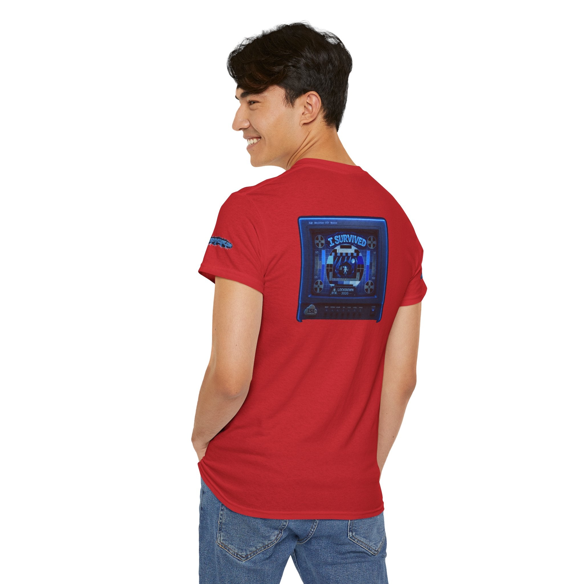 I Survived 2020 — "Please Stand By" Test Pattern Tee Lockdown Special Edition Summer Exclusive Unisex Heavy Cotton Tee