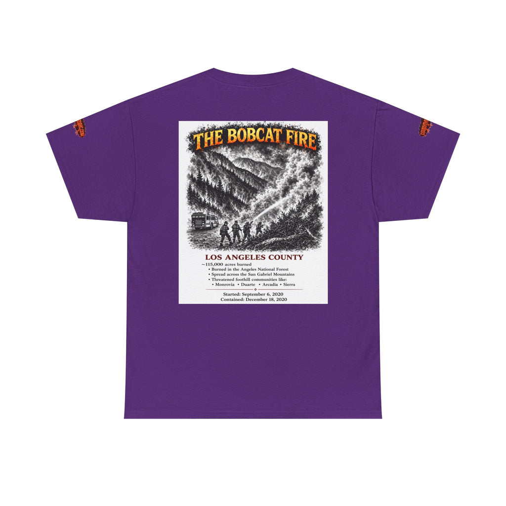 I Survived 2020 — S2:E2 "The Bobcat Fire" | Wildfire Edition Memorial Unisex Heavy Cotton Tee (SPECIAL EDITION)