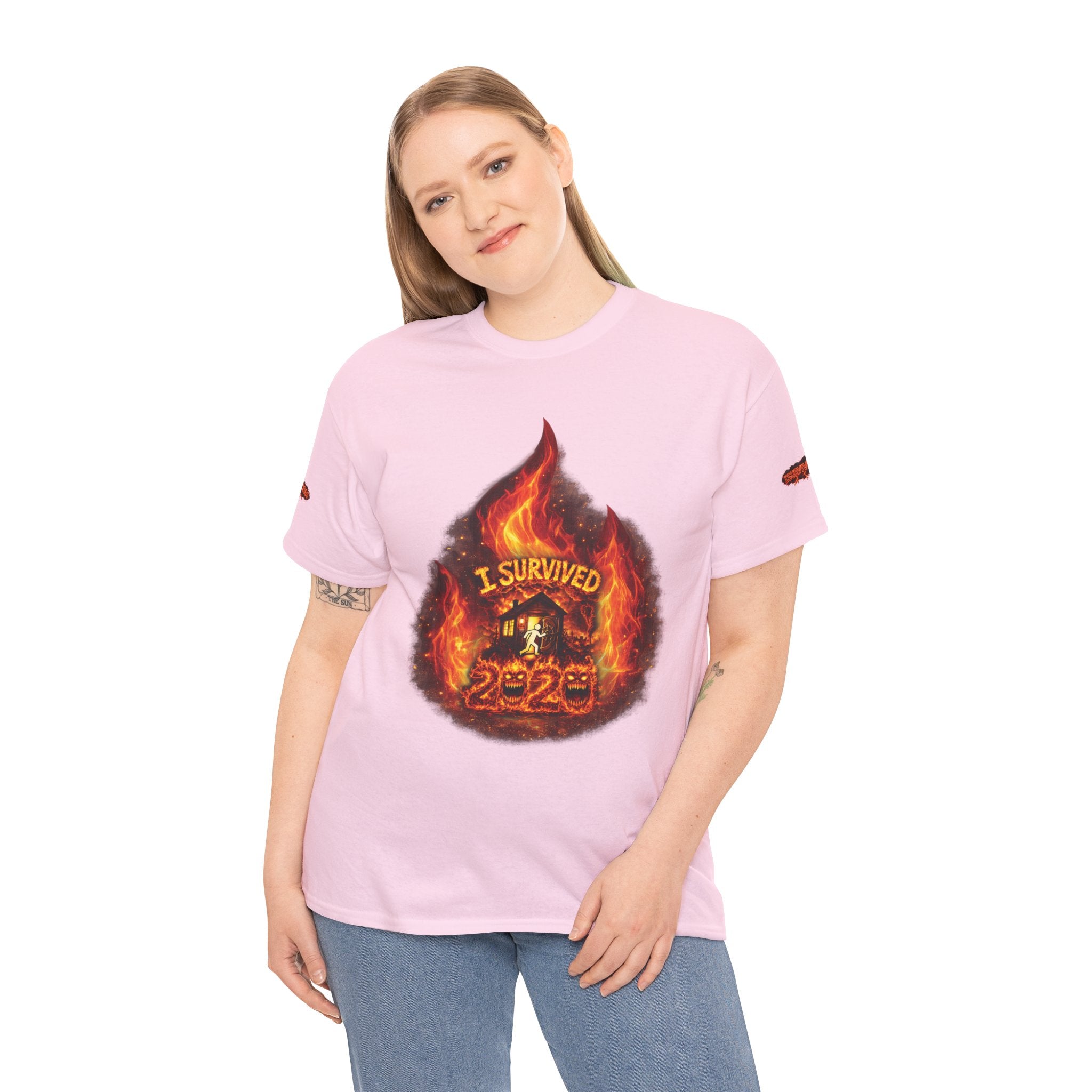 I Survived 2020 — Director's Cut S2:E3 "The California Wildfires" | Wildfire Edition Memorial Unisex Heavy Cotton Tee (SPECIAL EDITION)