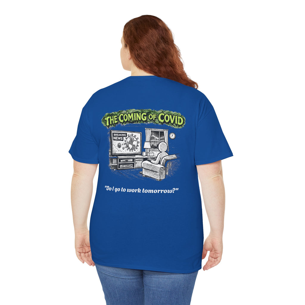 I Survived 2020 — Director's Cut S1:E2 "The Coming of COVID" | Pandemic Edition Unisex Heavy Cotton Tee
