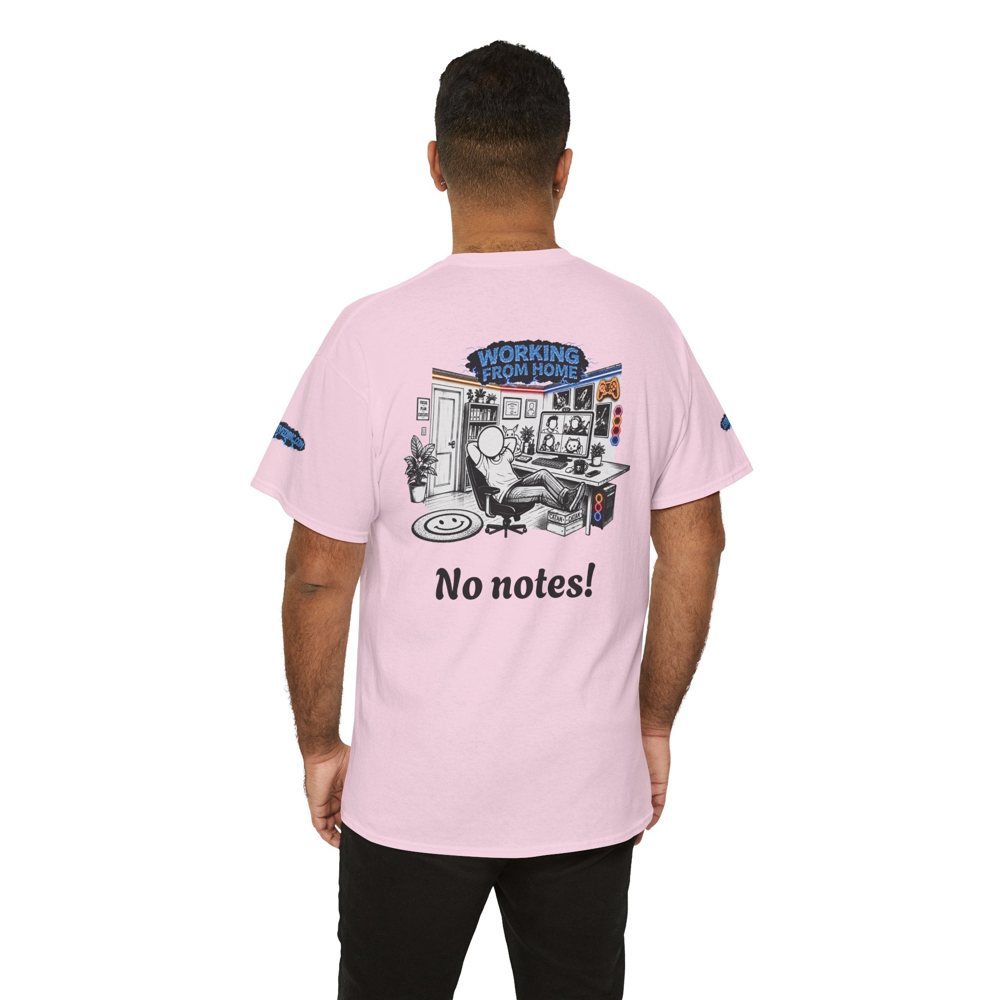 I Survived 2020 — LOCKDOWN S3:E3: Director's Cut Special Edition "Working From Home" Unisex Heavy Cotton Tee