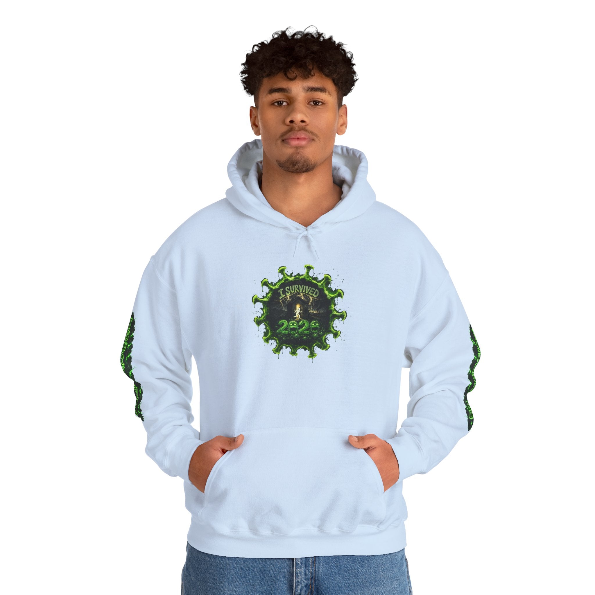 I Survived 2020 — Director's Cut S1:E2 "The Coming of COVID" | Pandemic Edition Hoodie Sweatshirt