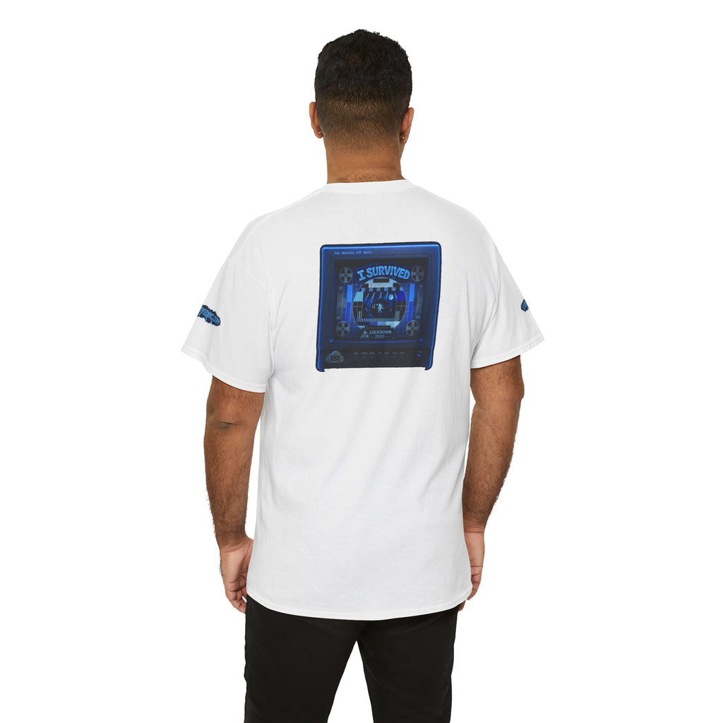 I Survived 2020 — "Please Stand By" Test Pattern Tee Lockdown Special Edition Summer Exclusive Unisex Heavy Cotton Tee