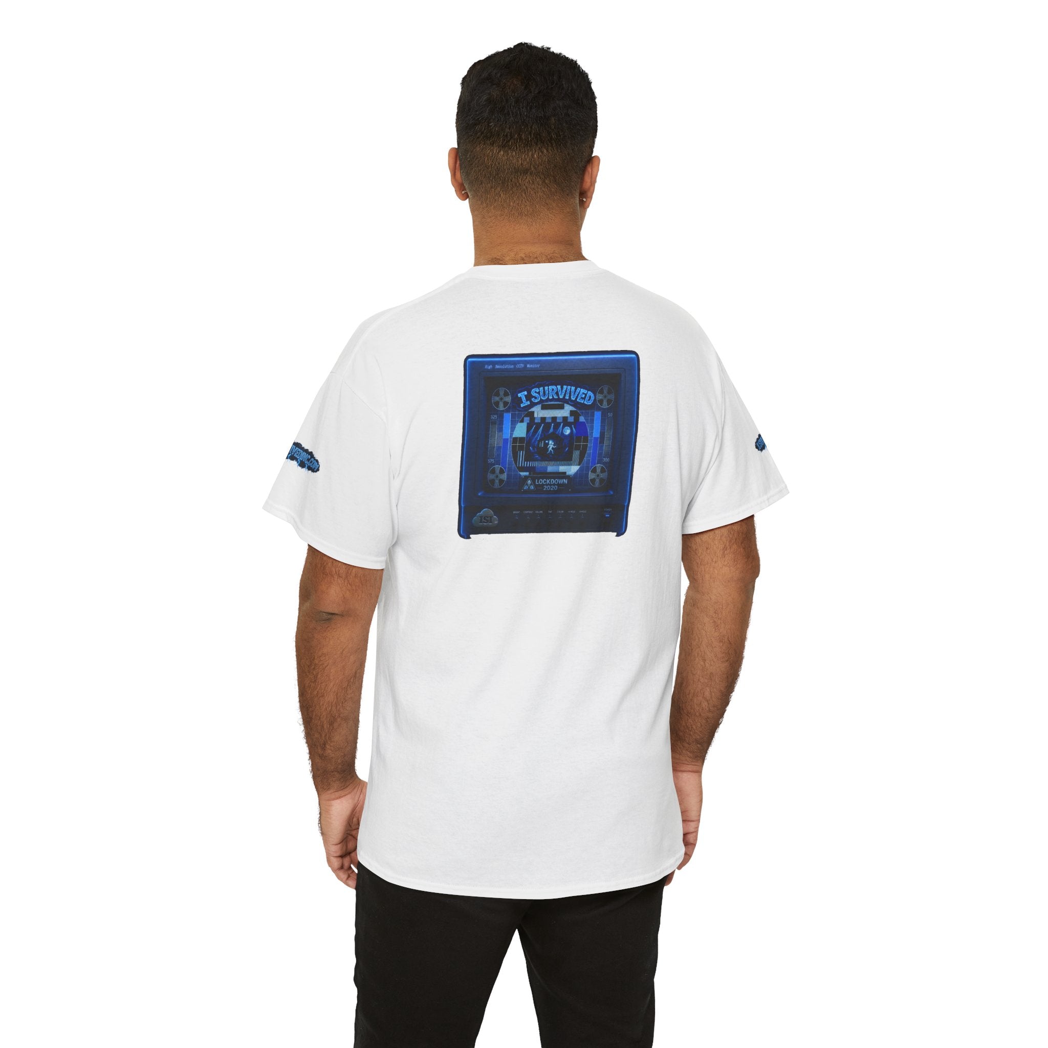 I Survived 2020 — "Please Stand By" Test Pattern Tee Lockdown Special Edition Summer Exclusive Unisex Heavy Cotton Tee