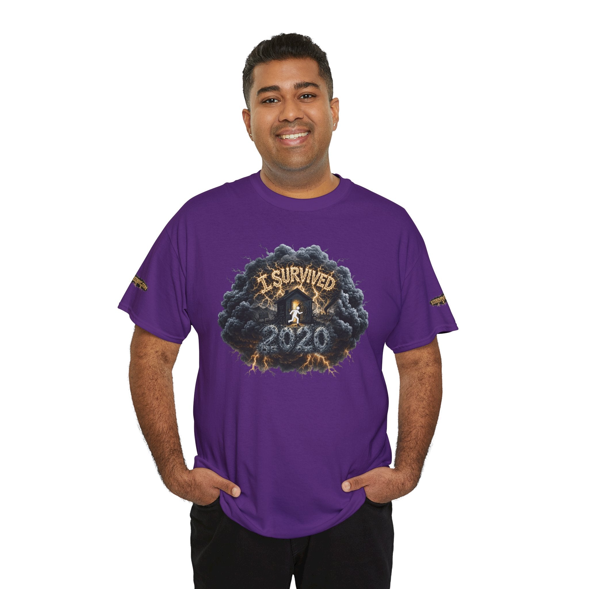 I Survived 2020 — Director's Cut Original Design Teaser Tee | Season 1 Premiere Drop Unisex Heavy Cotton Tee (SPECIAL EDITION)