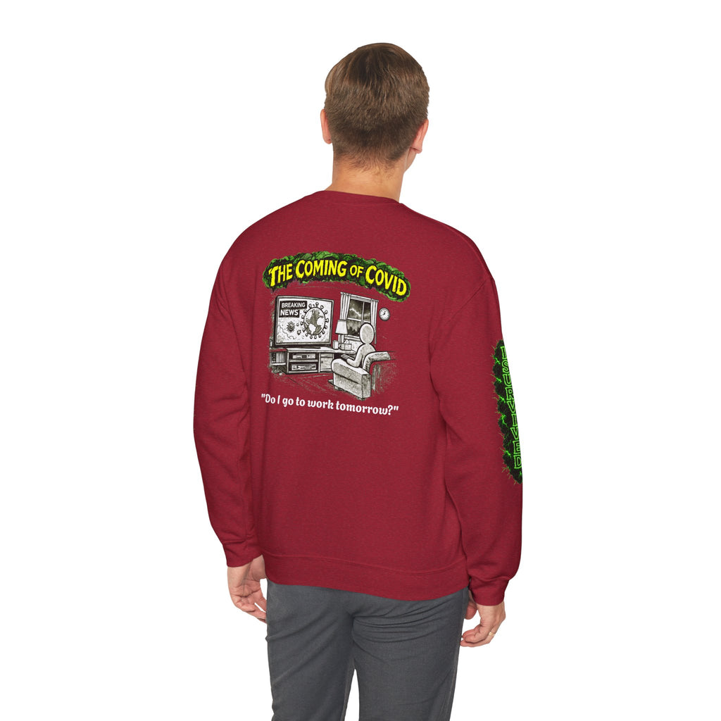 I Survived 2020 — PANDEMIC S1:E2: Director's Cut "The Coming of COVID" Unisex Heavy Blend™ Crewneck Sweatshirt