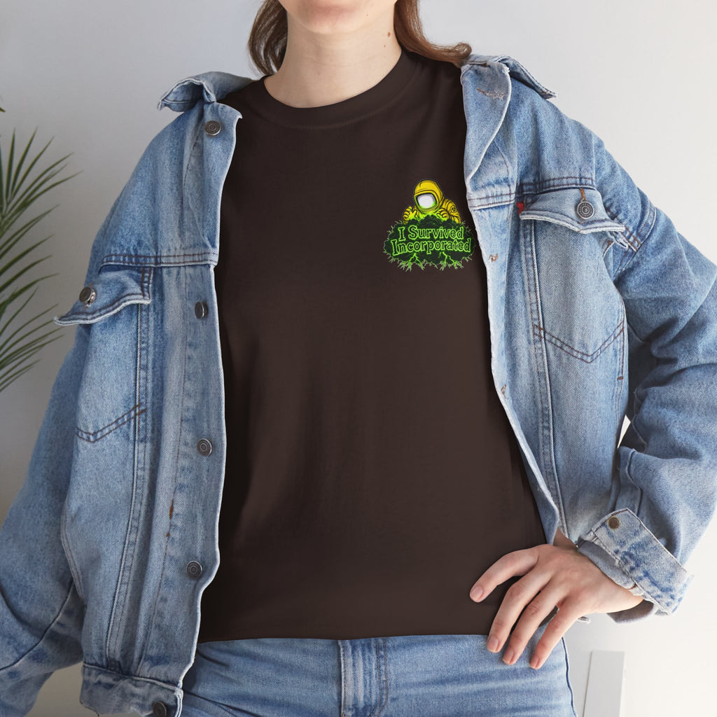 I Survived 2020 — "Please Stand By" Test Pattern Toxic Signal Tee Summer Premiere Unisex Heavy Cotton Tee