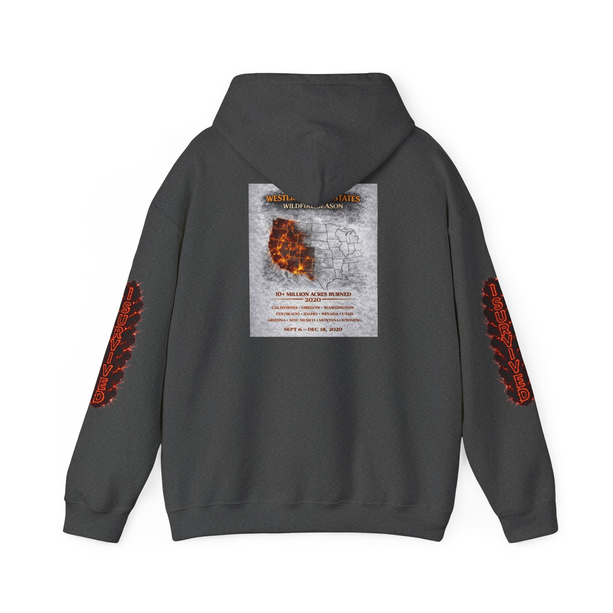I Survived 2020 — Director's Cut S2:E4 "Western U.S. Wildfire Season" | Mid-Season Finale Pt. 1 | Wildfire Edition Memorial Hoodie Sweatshirt