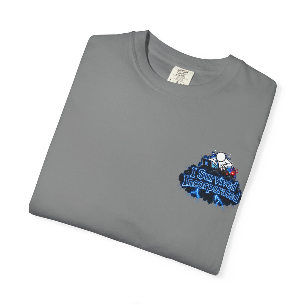 I Survived 2020 — "Please Stand By" Test Pattern Tee Lockdown Special Edition Summer Exclusive Unisex Garment-Dyed T-shirt