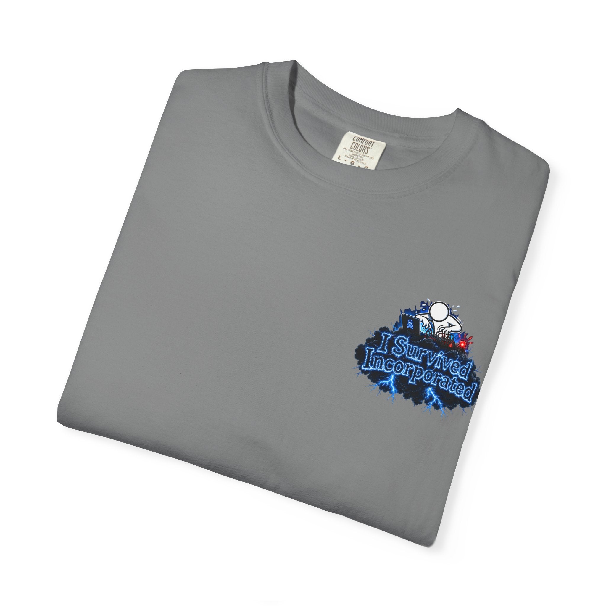 I Survived 2020 — "Please Stand By" Test Pattern Tee Lockdown Special Edition Summer Exclusive Unisex Garment-Dyed T-shirt