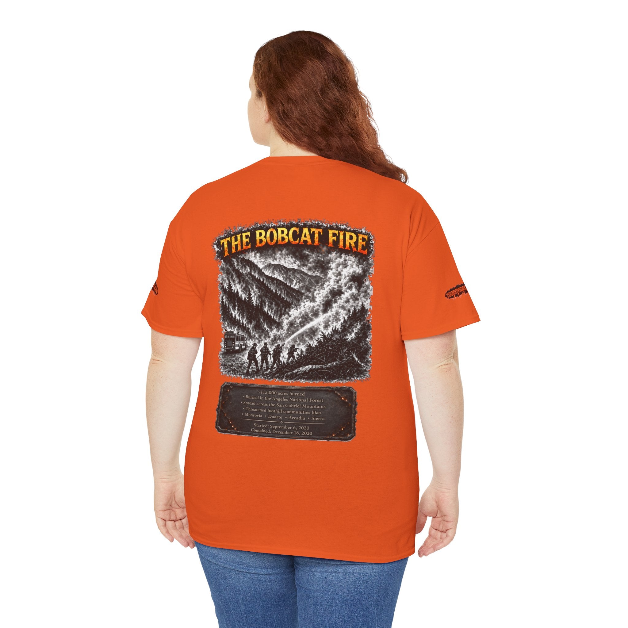 I Survived 2020 — Director's Cut S2:E2 "The Bobcat Fire" | Wildfire Edition Memorial Unisex Heavy Cotton Tee (SPECIAL EDITION)