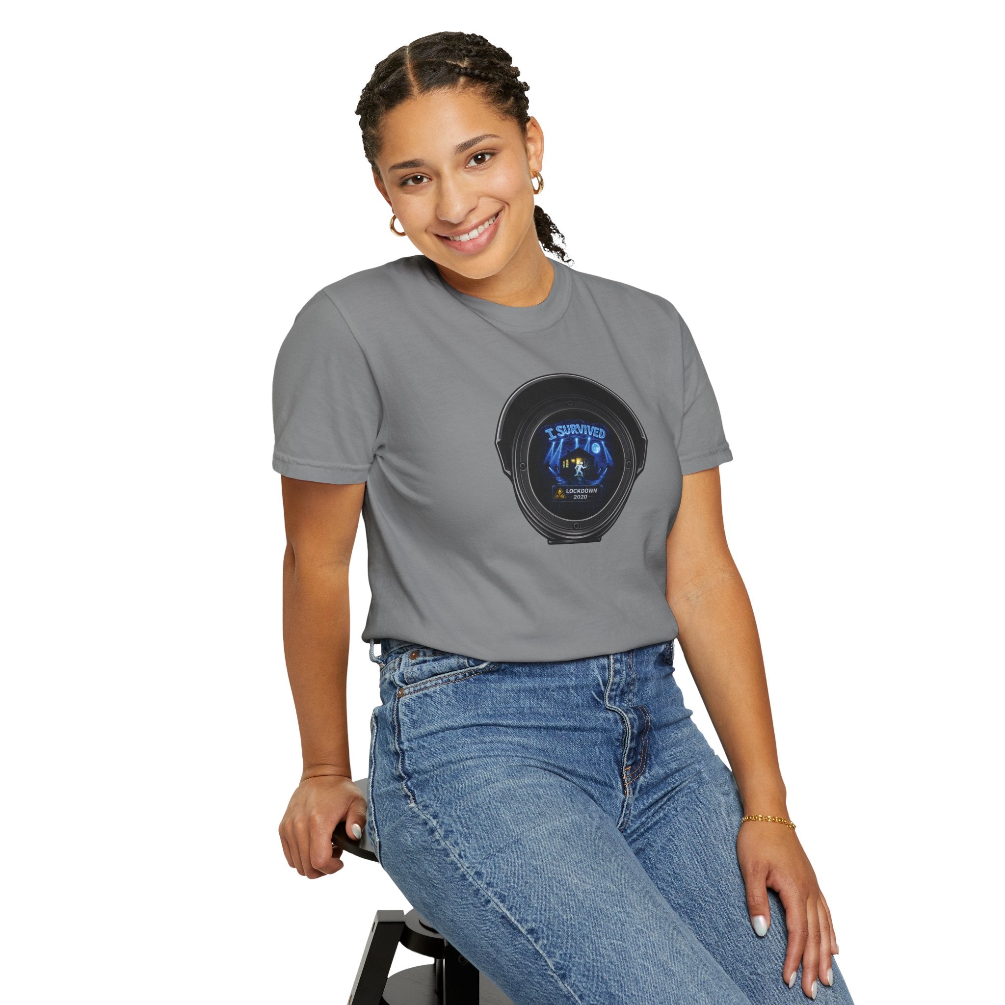 I Survived 2020 —  LOCKDOWN S3:E2: Director's Cut "Dating Under Lockdown" Unisex Garment-Dyed T-shirt
