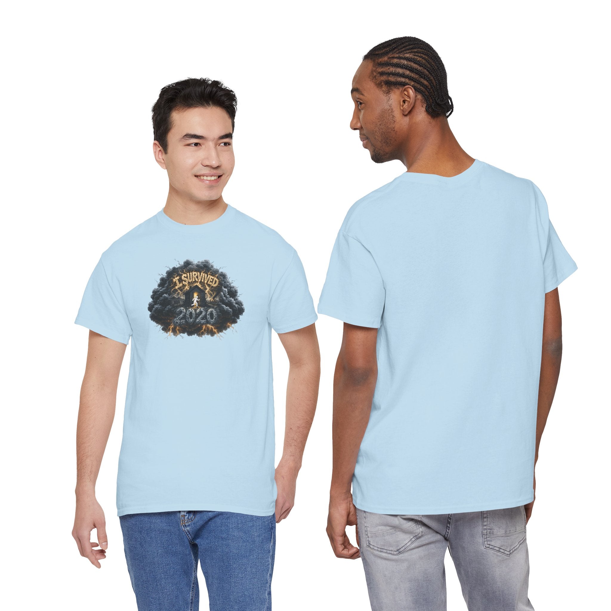 I Survived 2020 —  Original PILOT Design: Director's Cut Unisex Heavy Cotton Tee