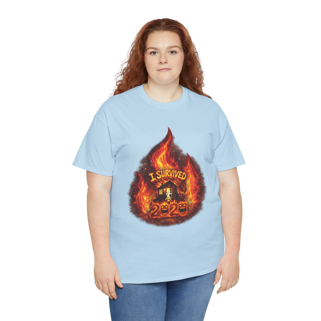 I Survived 2020 — Director's Cut S2:E3 "The California Wildfires" | Wildfire Edition Memorial Unisex Heavy Cotton Tee