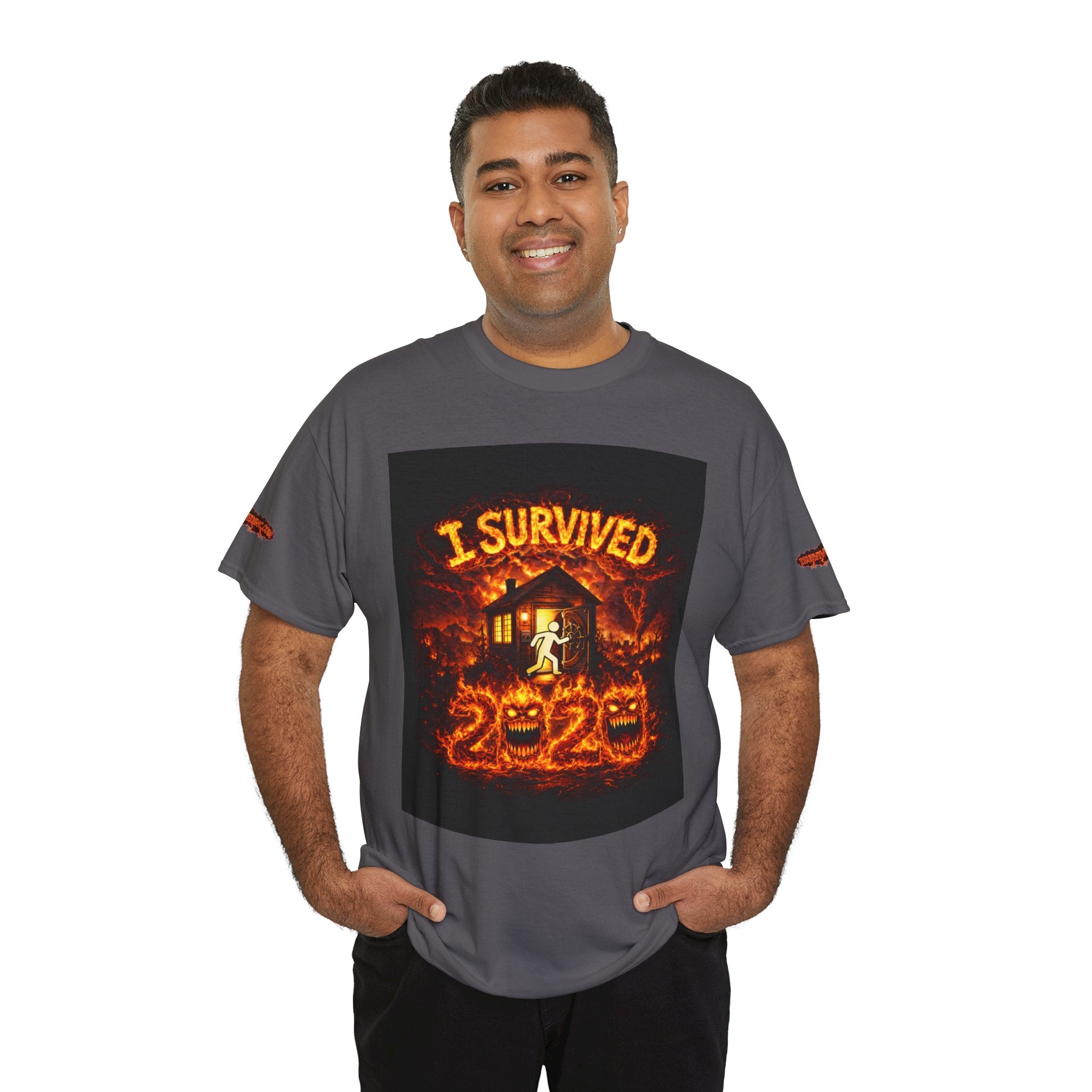 I Survived 2020 — S2:E1 "Berry Creek" | Wildfire Edition Memorial Unisex Heavy Cotton Tee (SPECIAL EDITION)