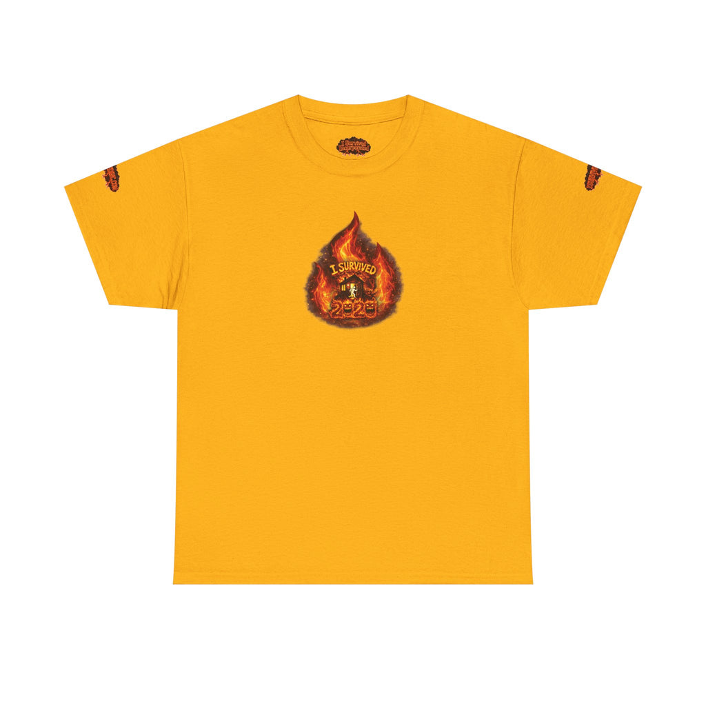 I Survived 2020 — WILDFIRES S2:E1: Director's Cut Special Edition "Berry Creek" Memorial Unisex Heavy Cotton Tee