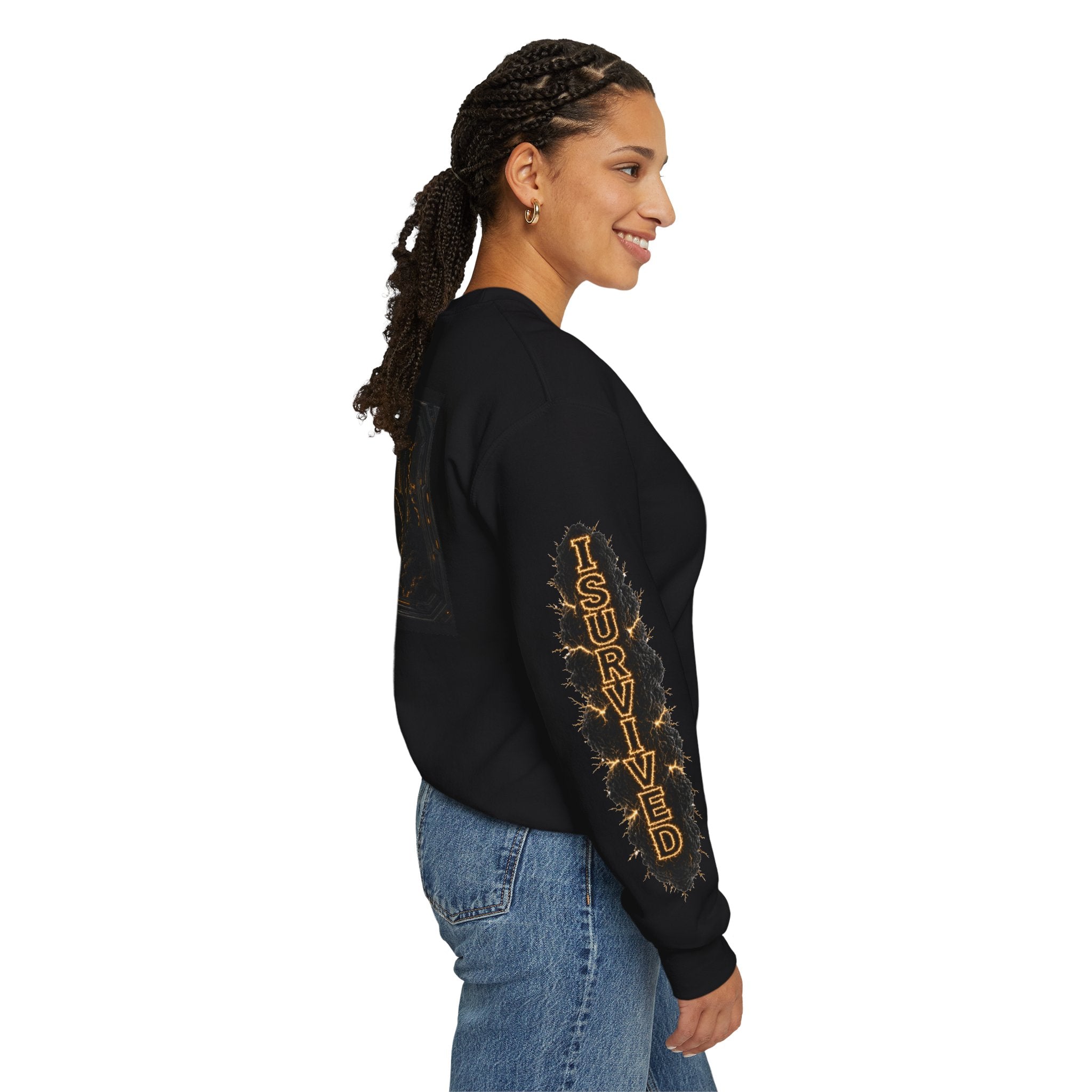 I Survived 2020 — Original PILOT Design: Director's Cut Special Edition Unisex Heavy Blend™ Crewneck Sweatshirt