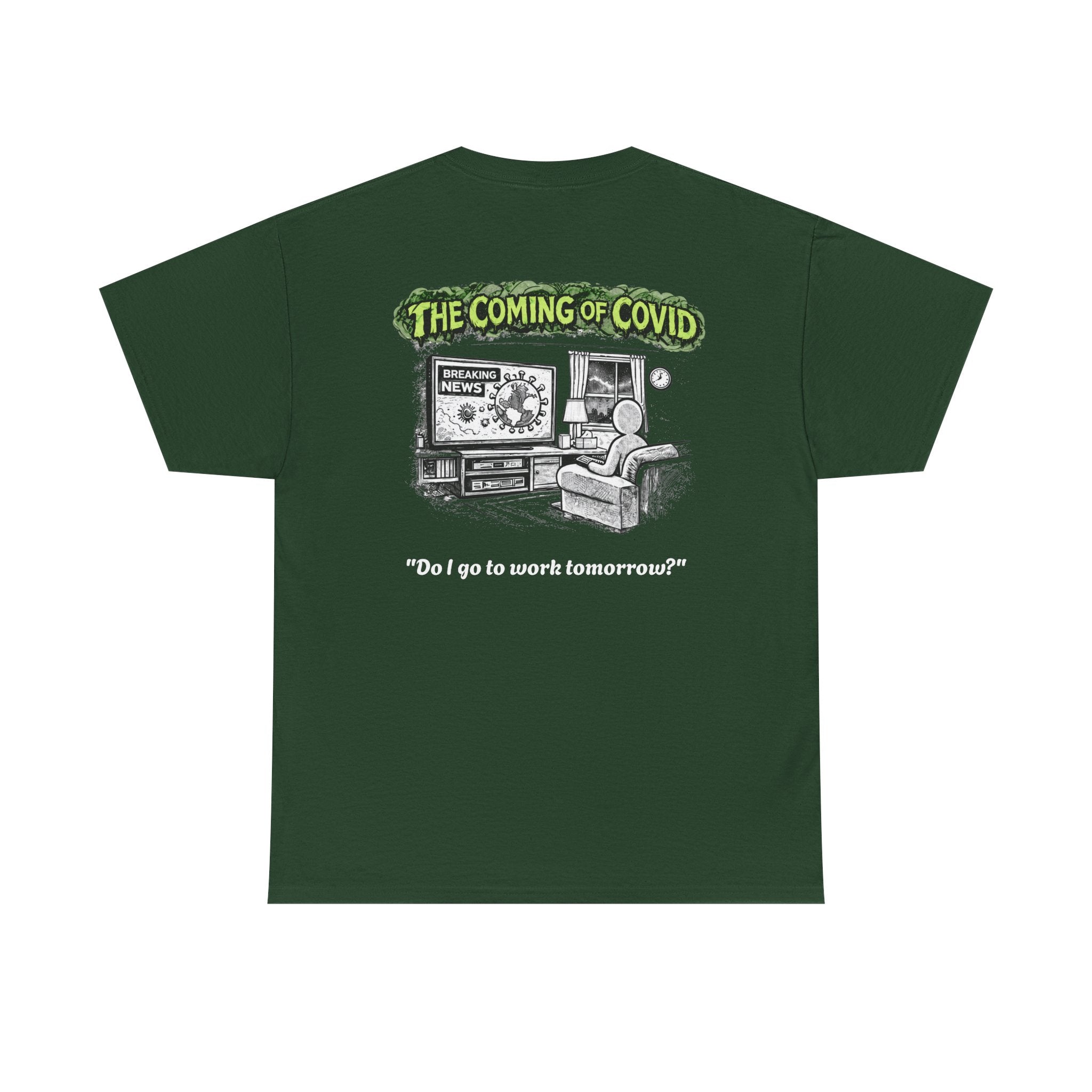 I Survived 2020 — Director's Cut S1:E2 "The Coming of COVID" | Pandemic Edition Unisex Heavy Cotton Tee