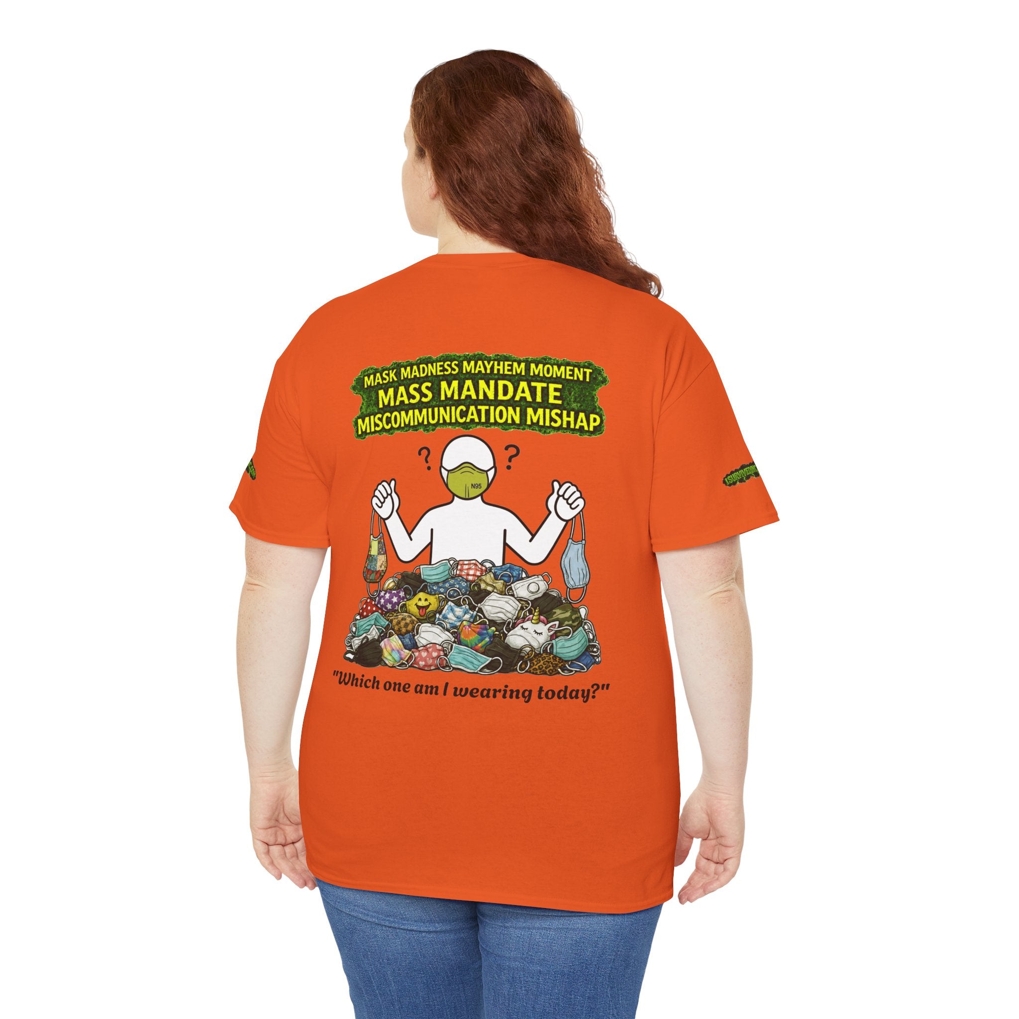I Survived 2020 — PANDEMIC S1:E4: Director's Cut Special Edition "Mask Madness" Unisex Heavy Cotton Tee