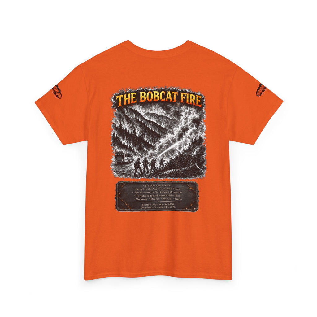 I Survived 2020 — Director's Cut S2:E2 "The Bobcat Fire" | Wildfire Edition Memorial Unisex Heavy Cotton Tee (SPECIAL EDITION)