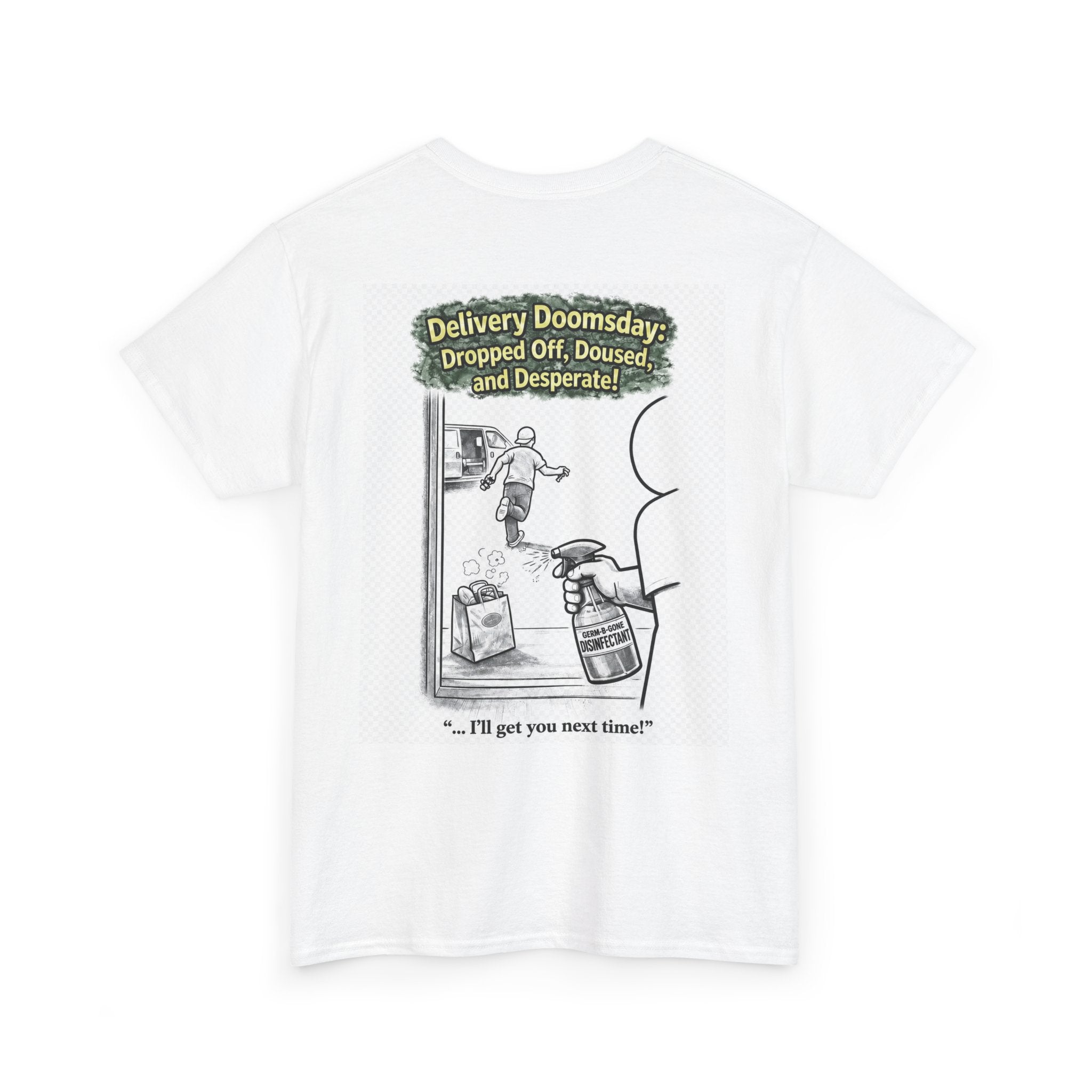 I Survived 2020 — S1:E5 "Delivery Doomsday" | Pandemic Edition Unisex Heavy Cotton Tee