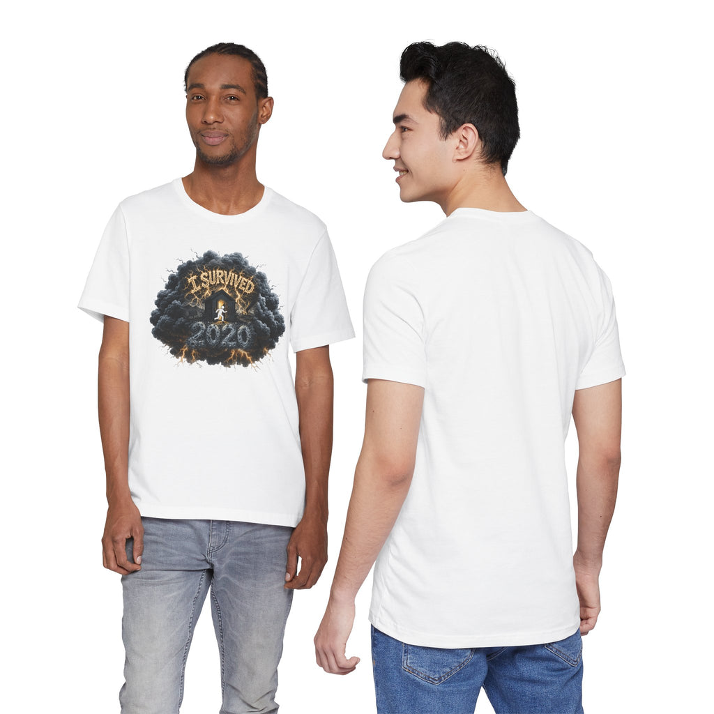 I Survived 2020 — Director's Cut Original Design Teaser Tee | Season 1 Premiere Drop Unisex Jersey Short Sleeve Tee