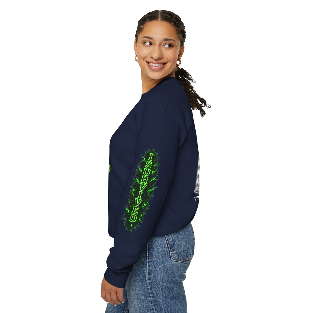 I Survived 2020 — Director's Cut S1:E5 "Delivery Doomsday" | Pandemic Edition Unisex Heavy Blend™ Crewneck Sweatshirt