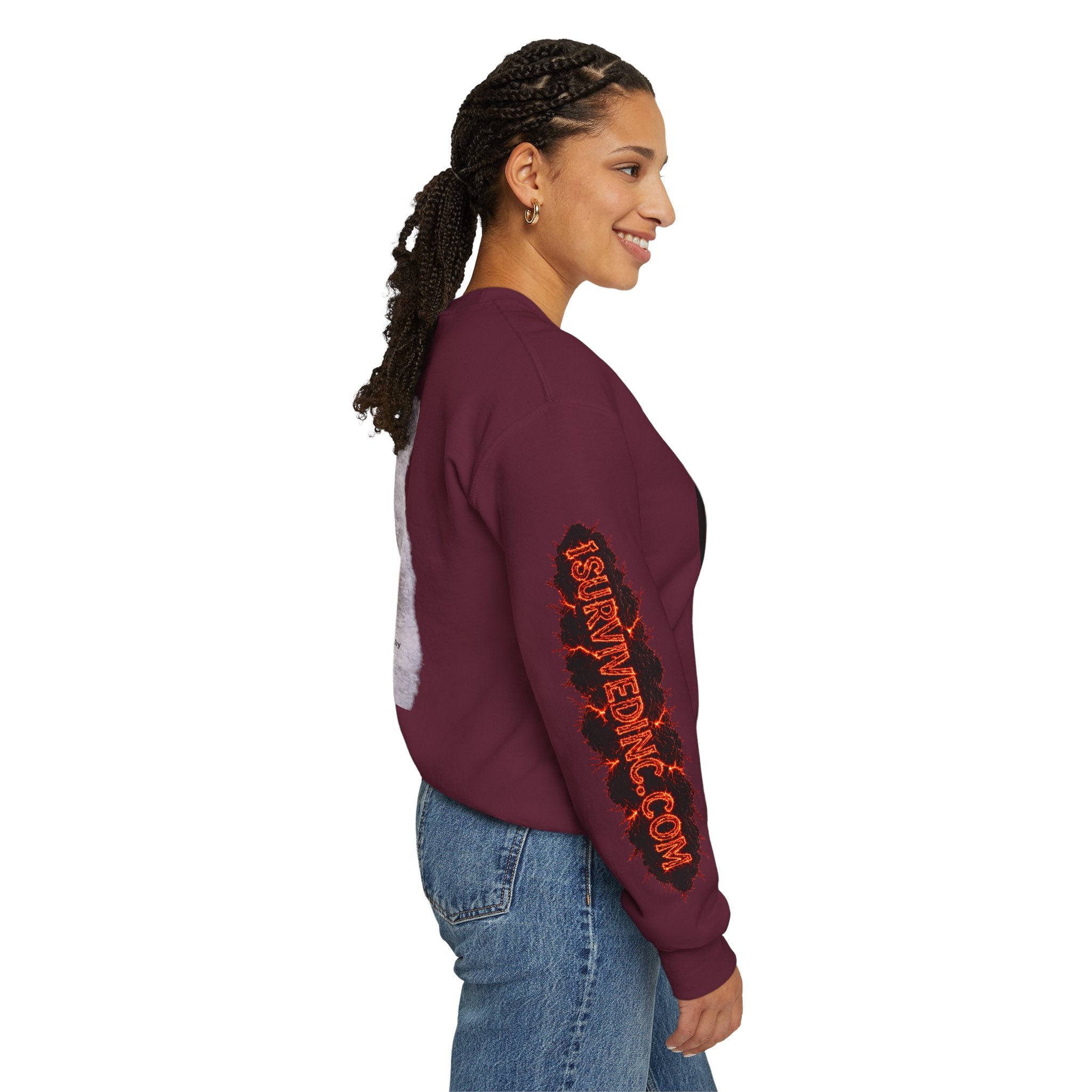 I Survived 2020 — S2:E3 "The California Wildfires" | Wildfire Edition Memorial Unisex Heavy Blend™ Crewneck Sweatshirt