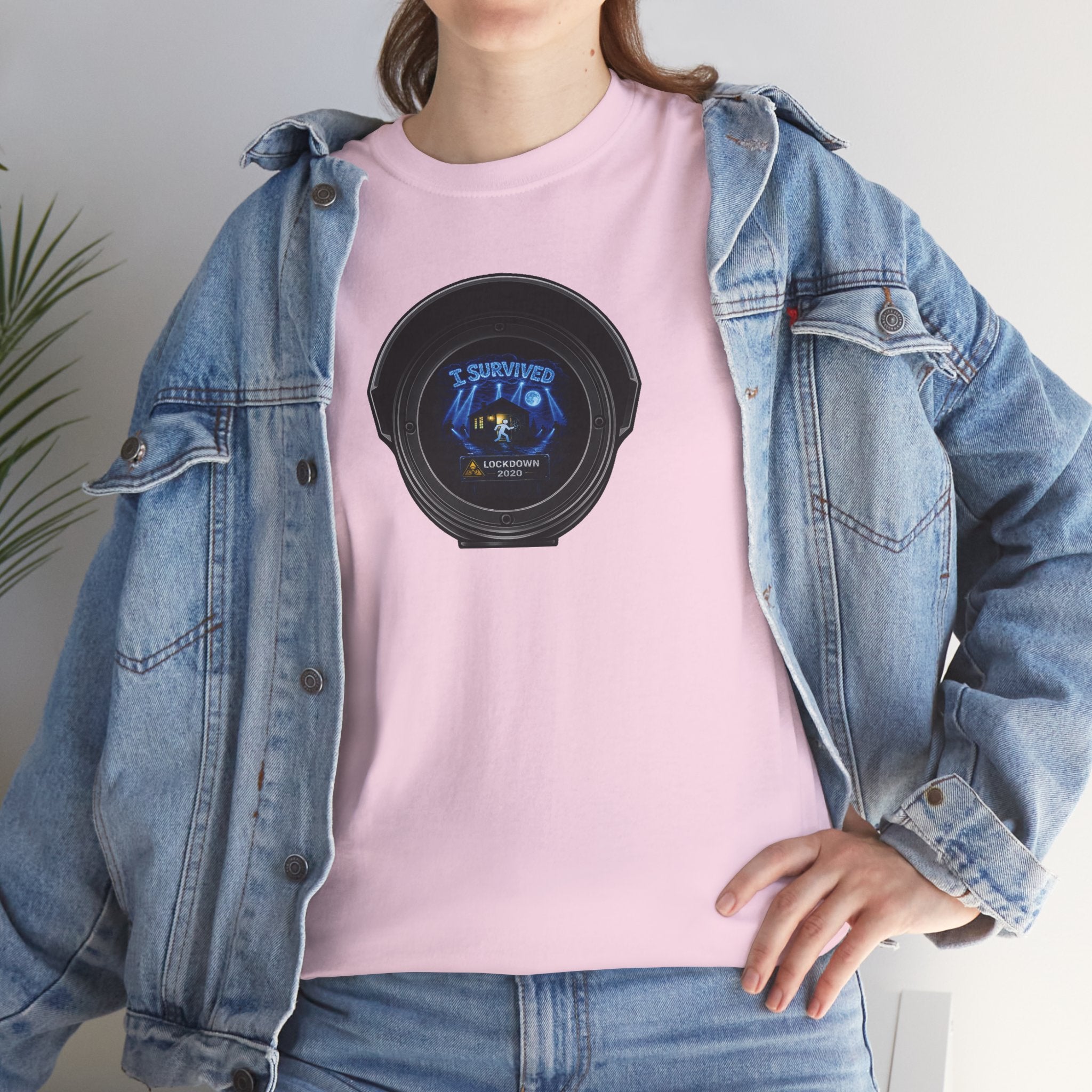I Survived 2020 — LOCKDOWN S3:E1: Director's Cut Special Edition "Quarantine" Unisex Heavy Cotton Tee