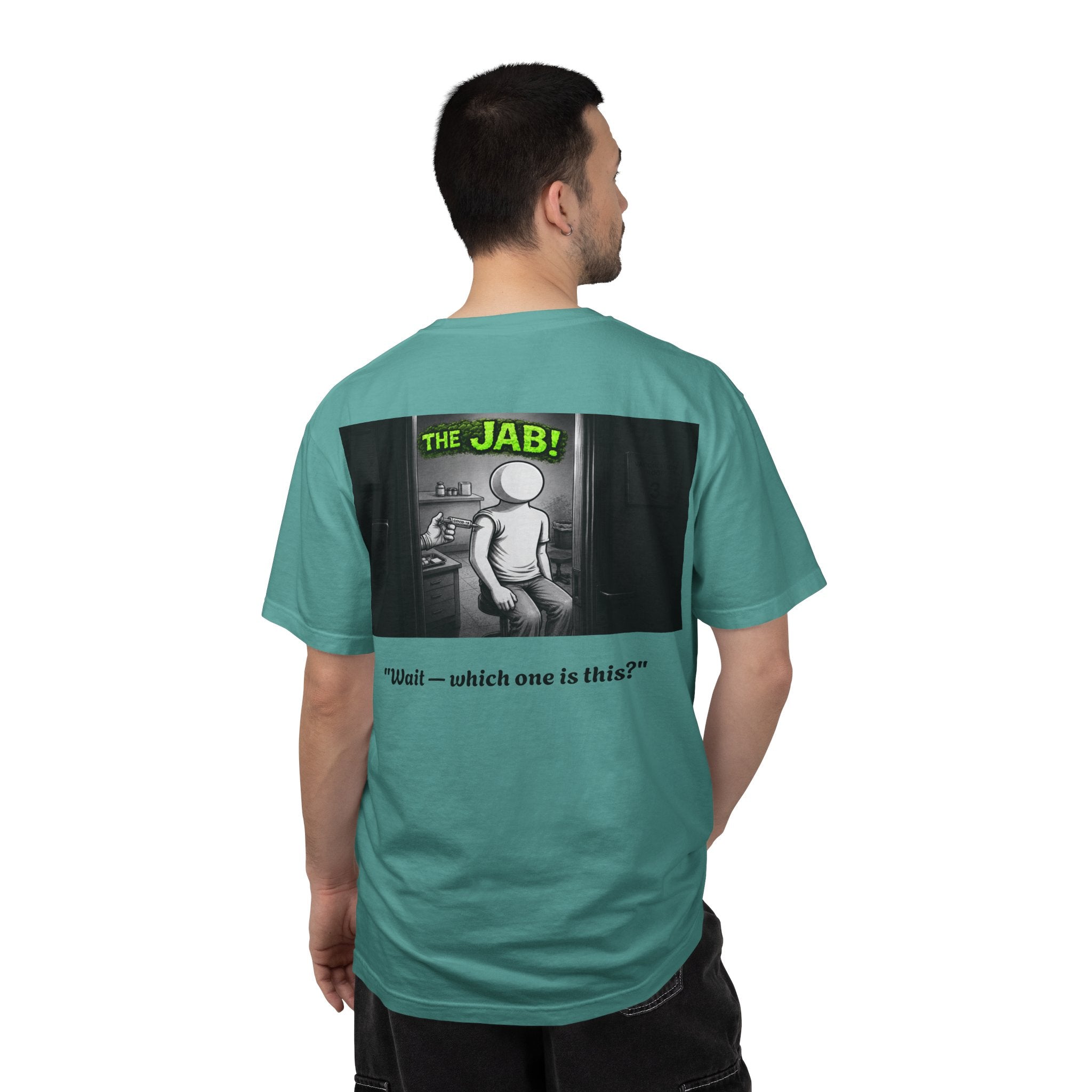 I Survived 2020 — S1:E3 "The Jab!" | Pandemic Edition Unisex Garment-Dyed T-shirt