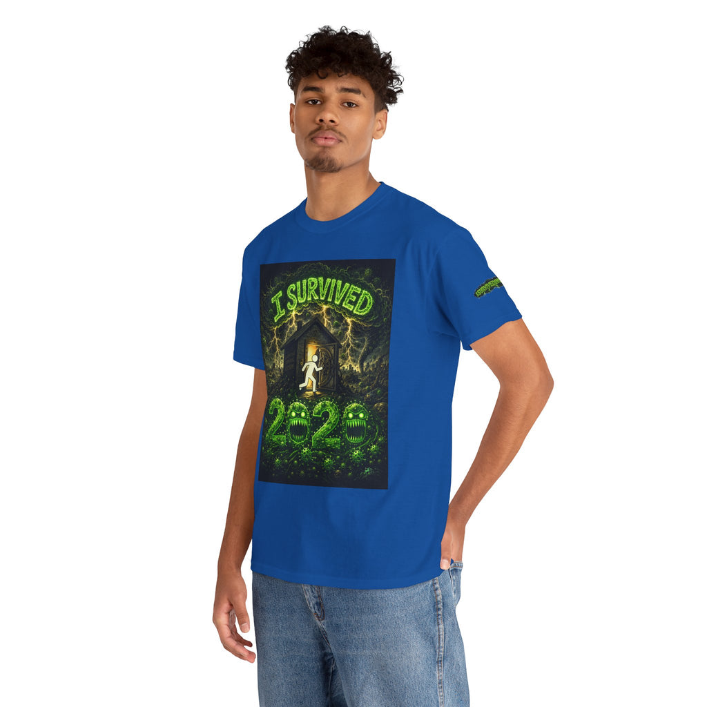 I Survived 2020 — S1:E2 "The Coming of COVID" | Pandemic Edition Unisex Heavy Cotton Tee (SPECIAL EDITION)
