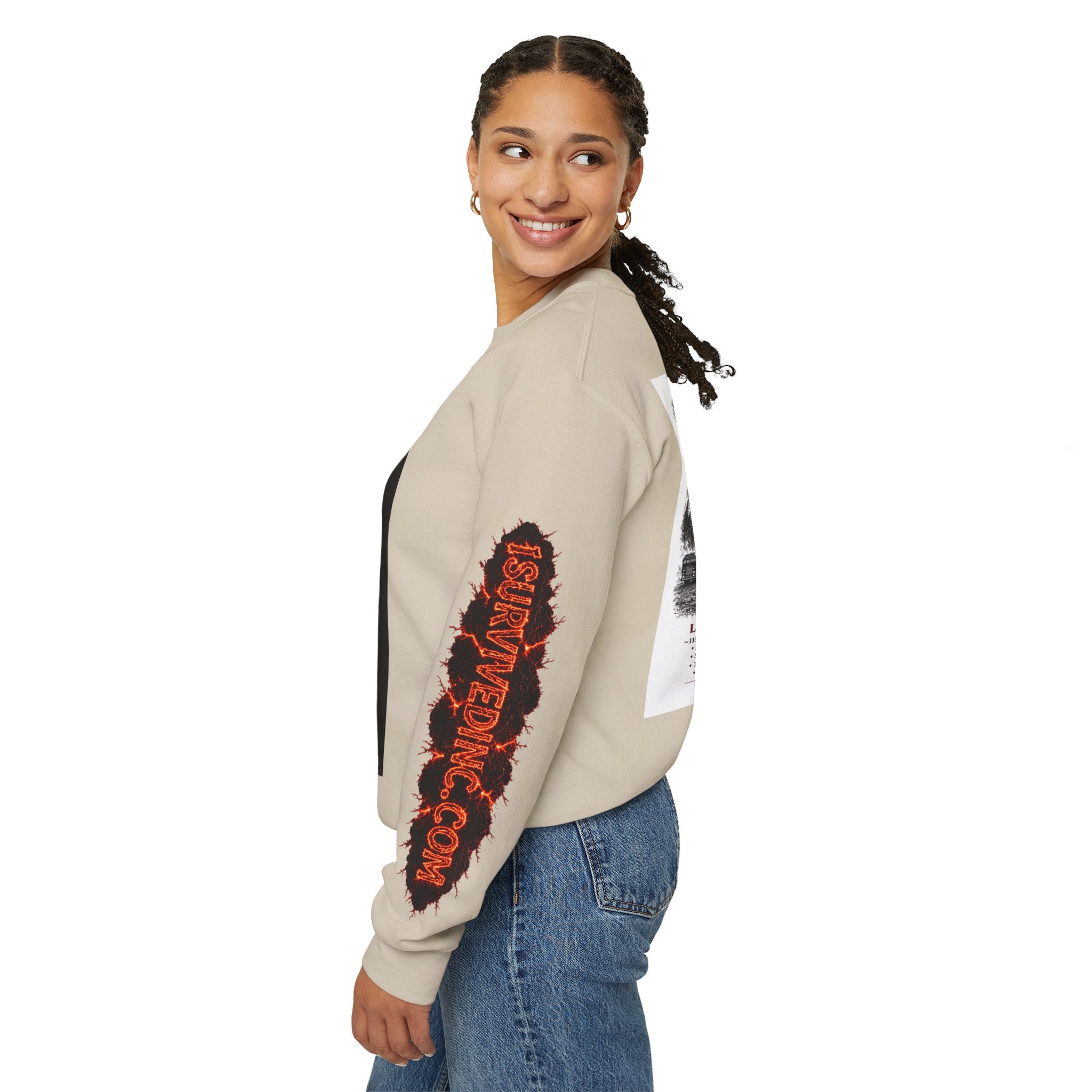 I Survived 2020 — S2:E2 "The Bobcat Fire" | Wildfire Edition Memorial Unisex Heavy Blend™ Crewneck Sweatshirt